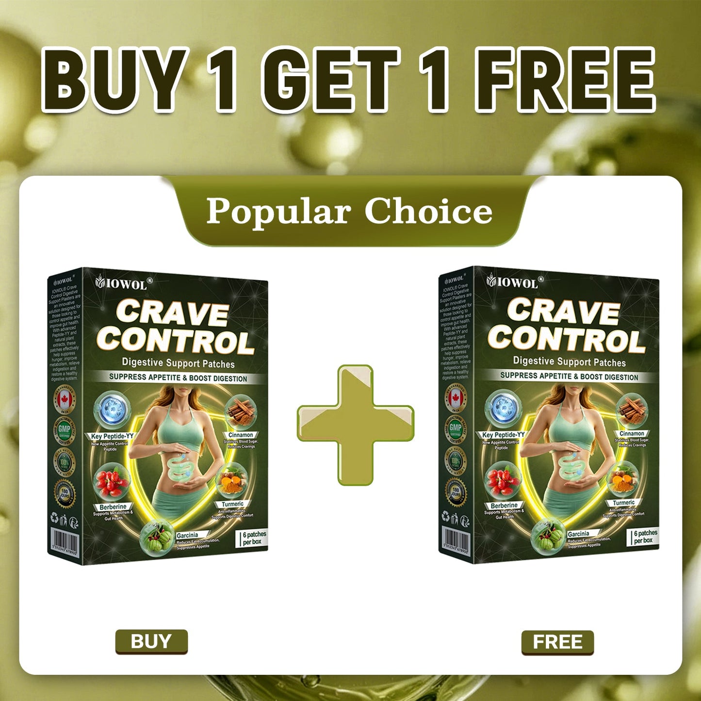 UP TO 90% OFF —IOWOL ® APPETITE CONTROL PATCHES! NO PILLS & NO HUNGER & NO STRUGGLE & 100% RESULTS.