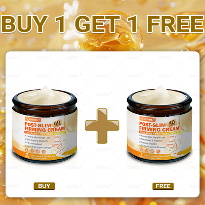 IOWOL® Post-Slim Firming Cream Firm and smooth loose skin after weight loss with collagen-powered care—80% OFF！
