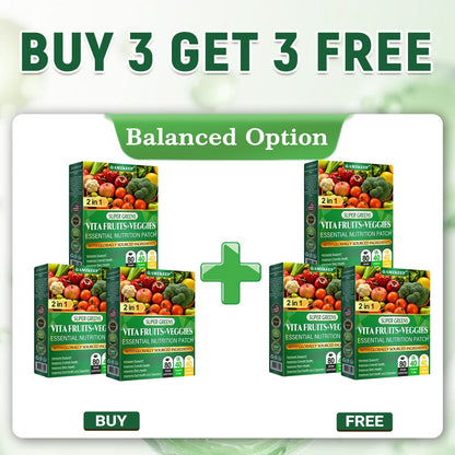 𝑨𝑴𝒁𝑲𝑬𝑬𝑷® Vita Fruit & Veggie Essential Nutrition Patch